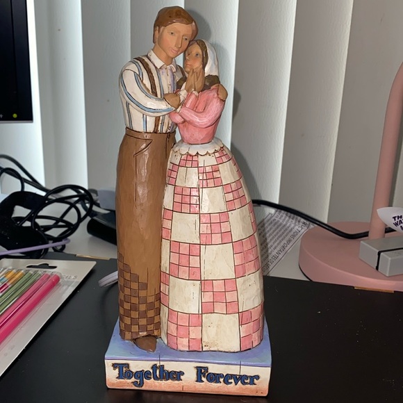 Jim Shore Other - Jim Shore Heartwood Creek, “ Together Forever” collectible couple sculpture.